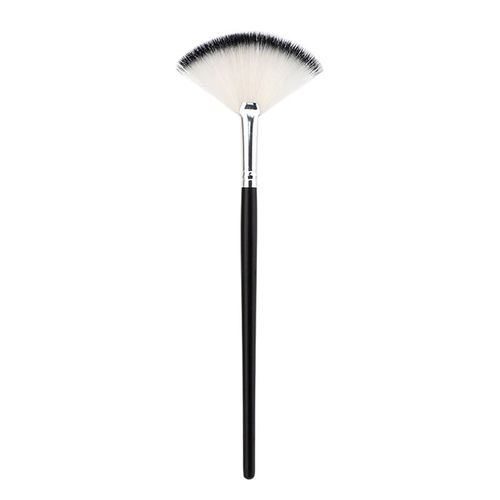Brosse De Maquillage Semi-Circulaire, Brosse À Cheveux Doux, À Reflets, Pour Fond De Teint, Nettoyant 