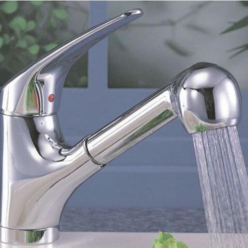 Robinet de cuisine extractible, buse de placage économie d'eau, lavabo de salle de bains, évier de douche, tête de pulvérisation, robinet d'eau