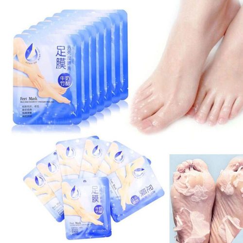 Masque De Soin Des Pieds, Dissolvant De Peau Morte, Exfoliant, Pédicure, Pour Bébé, 2 Pièces = 1 Paire 