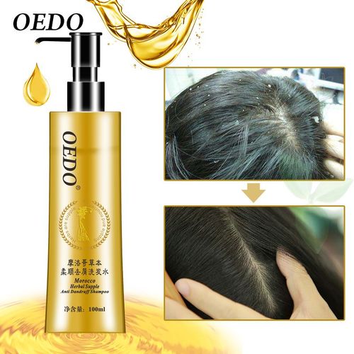 Shampoing Anti-Pelliculaire, Soin Capillaire, Doux Et Lisse, Aux Herbes Du Maroc, Qualité Réparatrice Des Cheveux Naturels Abîmés 