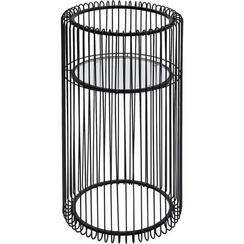 Table D'appoint Wire Noire 70cm Kare Design
