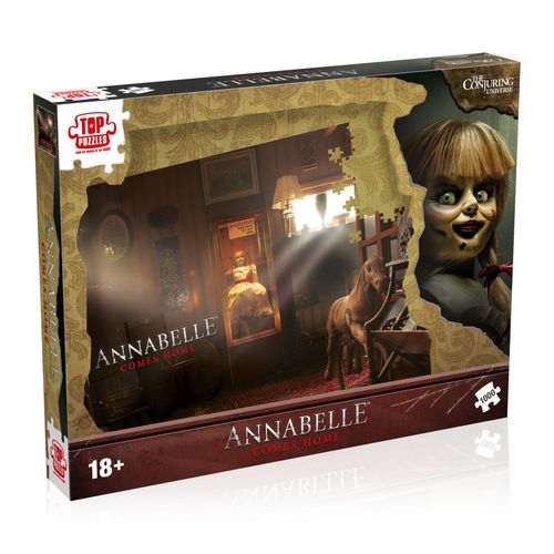 Winning Moves Puzzle Horreur Annabelle 1000 Pieces