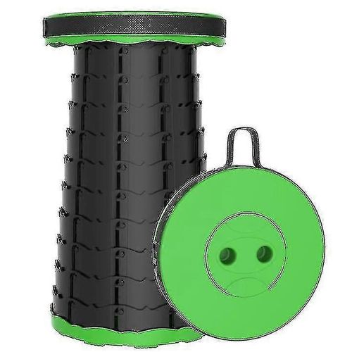 Tabouret Télescopique Pliant Extérieurtabouret Réglable Portable Pour La Pêche - Herbe Verte