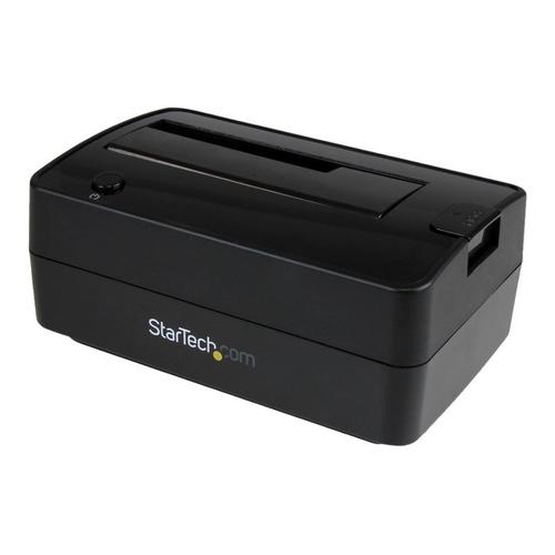 StarTech.com Station d'accueil USB 3.1 (USB-A, USB-C) ou eSATA pour disque dur / SSD SATA de 2,5"/3,5" - Câbles USB-A et USB-C intégrés - Station d'accueil HDD - baies : 1 - 2.5", 3.5" - SATA...