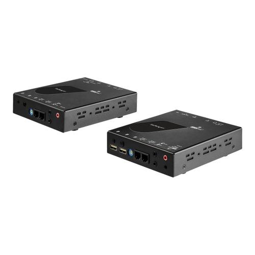 StarTech.com Extender KVM USB sur réseau IP avec vidéo HDMI 4K 30 Hz - Déport KVM sur Cat6 - Extender de console HDMI sur LAN (SV565HDIP) - Prolongateur audio/vidéo - HDMI - jusqu'à 100 km -...