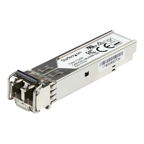 StarTech.com Module de transceiver SFP compatible Dell EMC SFP-1G-SX - 1000Base-SX - Garantie a vie - 1 Gbps - 550 m (SFP1GSXEMCST) - Module transmetteur SFP (mini-GBIC) (équivalent à : Dell EMC...