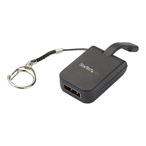StarTech.com Adaptateur USB Type-C vers DisplayPort - 4k 60 Hz - Câble incorporé (CDP2DPFC) - Adaptateur USB / DisplayPort - 24 pin USB-C (M) pour DisplayPort (F) - Displayport 1.2/Thunderbolt 3...