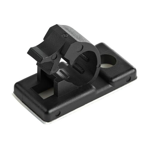StarTech.com 100 Pinces Attache Câbles Adhésives Noir, Organiseur Câbles Réseau/Ethernet/Bureau/Ordinateur, Range Câbles Bureau Autocollant, Pince Nylon Autocollante Ignifugée UL/94V-2 (CBMCC1) -...