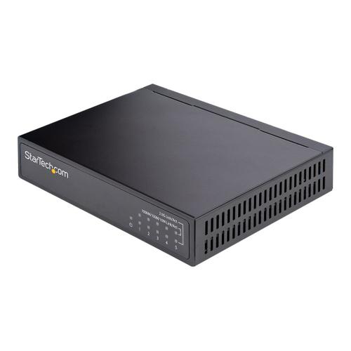 StarTech.com Switch Ethernet 2.5G - Commutateur RJ45 2,5GBASE-T Non géré - Switch 5 ports Rétrocompatible avec les périphériques 10/100/1000Mbps - Répartiteur Ethernet - Switch Wifi/Réseau...