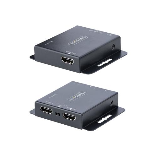 StarTech.com Rallonge HDMI Cat6/Cat5 - Extendeur HDMI/Vidéo 4K30Hz/39m ou 1080p/70m - Prolongateur HDMI sur Ethernet/RJ45 - Kit Émetteur Récepteur - Extension IR - Extender HDMI...