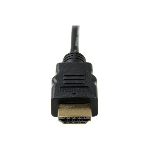 StarTech.com 3 ft High Speed HDMI? Cable with Ethernet - HDMI to HDMI Micro - M/M (HDMIADMM3) - Câble HDMI avec Ethernet - HDMI mâle pour 19 pin micro HDMI Type D mâle - 91 cm - noir