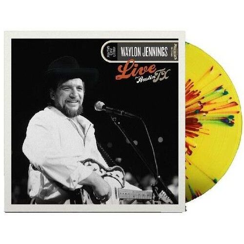 Waylon Jennings - Live From Austin Tx 84 [Vinyl Lp] Colored Vinyl, Red, Yellow
