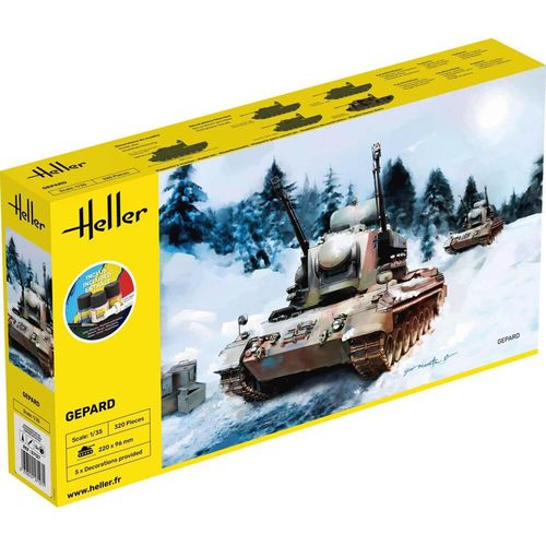 Maquette Char : Starter Kit : Gepard-Heller