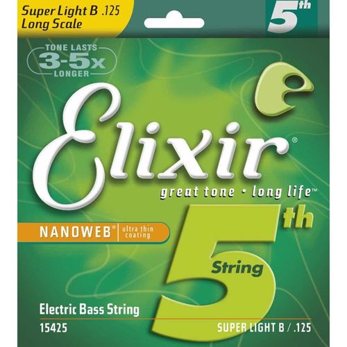 Corde Au Détail Basse Elixir Nanoweb 125 - 15425