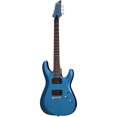 Schecter C-6 Deluxe - Guitare Électrique - Satin Metallic Light Bl