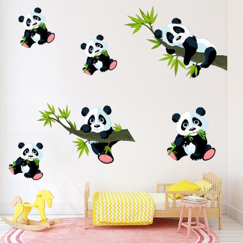 Stickers Muraux Enfant Panda