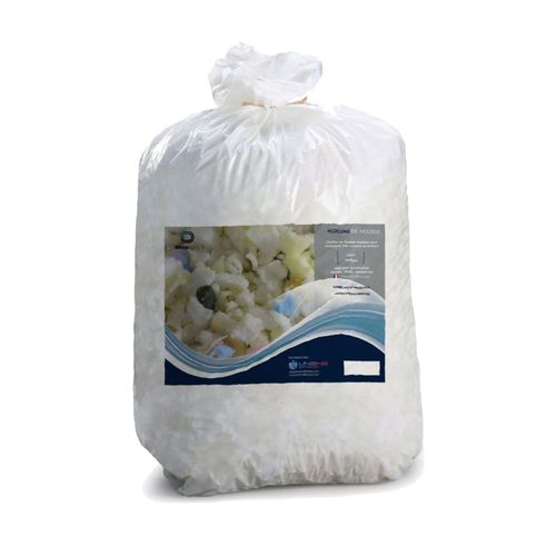 Sac De Flocons De Mousse Recyclée Pour Garnissage - 1kg = 50 Litres