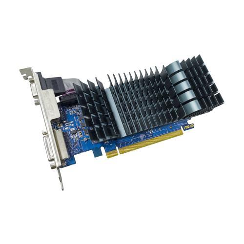 ASUS GeForce GT 710 EVO - Carte graphique - GF GT 710 - 2 Go DDR3 - PCIe 2.0 profil bas - DVI, D-Sub, HDMI - san ventilateur