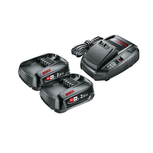 Starter Set 18V (2 batteries 2,5 Ah + AL 1830 CV)