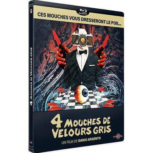 4 Mouches De Velours Gris - Édition Steelbook - Blu-Ray