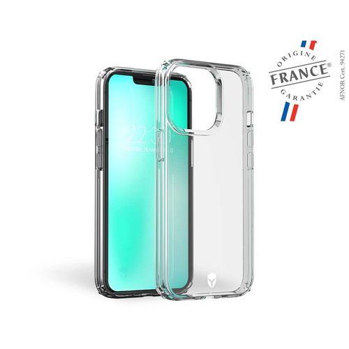 Coque Renforcée Iphone 13 Pro Feel Garantie À Vie Transparente - 50% Plastique Recyclé - Origine France Garantie Force Case