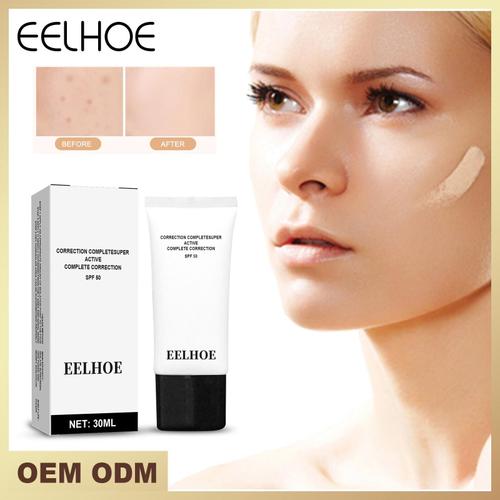 Cc Crème Pour Une Peau Homogène Et Durable, 30ml, Pigment Imperméable, Base Légère, Anti-Cernes, Fond De Teint Liquide 