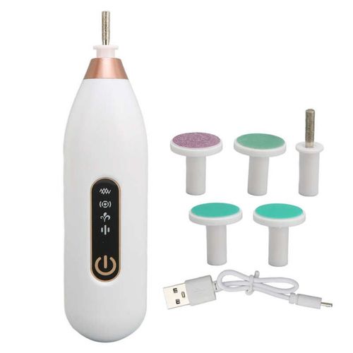 Ponceuse À Ongles Électrique Pour Bébé, Mini Ponceuse Portable À Faible Bruit Avec Veilleuse Pour Enfants Et Adultes, Blanc Z 