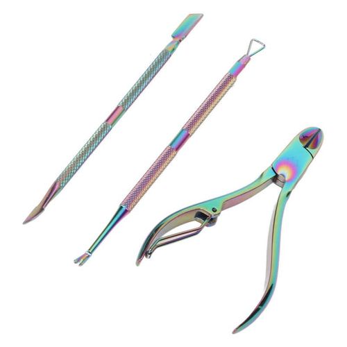 Ensemble De Coupe-Cuticules Professionnel Pour Les Ongles Des Pieds 