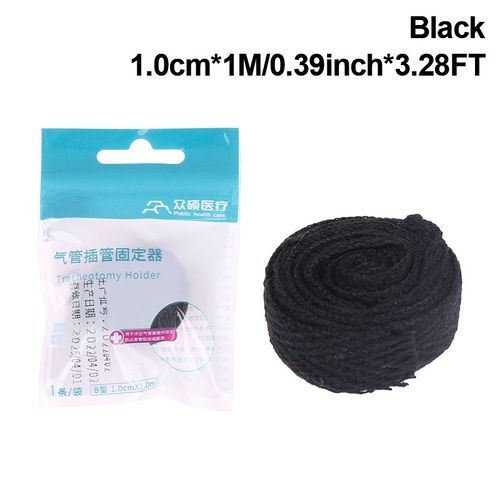 Ceinture De Fixation Médical Confortable, 10mm, 12mm, 15mm, Pour La Trachéotomie 