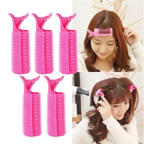 Pince À Cheveux Volumisante, Bigoudi Sans Chaleur, Tiges Naturelles, Bigoudis, Pour Coiffure, Frange Fine Et Bouclée 