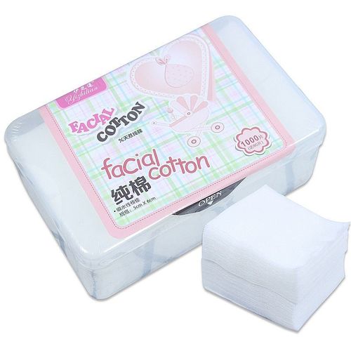 Boîte De Lingettes En Coton Non Tissées, 1080 Pièces, Lingettes Pour Le Visage, Fiber De Papier De Maquillage 