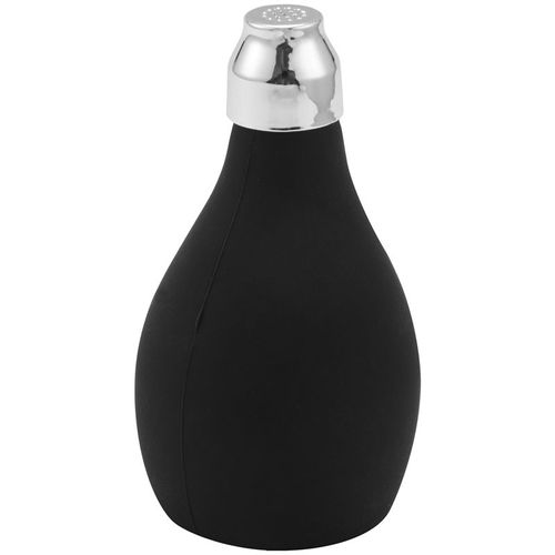 Bouteille De Pulvérisation De Poudre, Distributeur De Poudre Rechargeable En Silicone, Récipient Vide Pour Barbier, Pulvérisateur De Poudre Noir Durable Pour Lo 