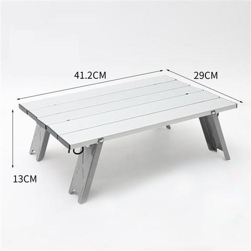 Table De Pique-Nique Portable En Alliage D'aluminium, Mobilier D'extérieur Pliable Et Pliable, Pour Camping, Randonnée, Voyage