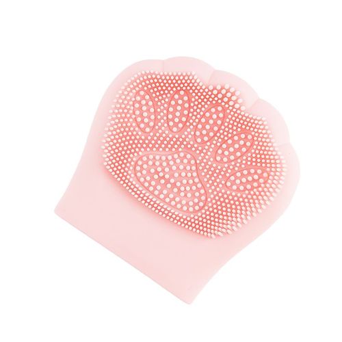 Brosse De Nettoyage Du Visage En Silicone En Forme De Patte De Chat, Produit De Lavage Du Visage, Nettoyeur De Pores, Exfoliant, Brosse De Gommage Du Visage, Soins De La Peau, 1 Pièce 