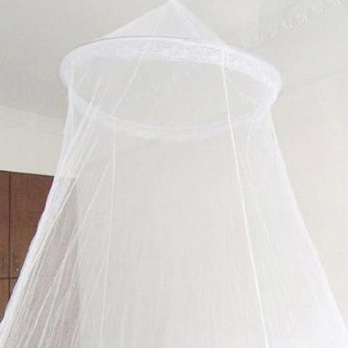 Moustiquaire D'été Suspendue En Dôme Pour Lit Double, Tissu À Mailles En Polyester Pour La Maison, La Chambre De Bébé Et D'adultes, Décoration Suspendue