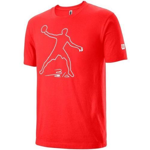 Bela Tech T-Shirt Garçons - Rouge , Blanc