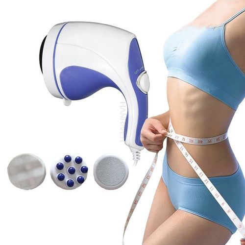 Masseur Électrique Portatif Pour Le Corps, 220v, Masseur Pour Le Dos, Les Épaules, Le Cou, Les Jambes, Les Pieds, Soulagement De La Douleur, Marteau De Relaxation Avec 5 Têtes De Massage