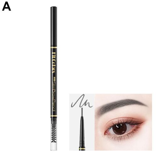 Crayon À Sourcils Ultra-Fin, 1.5mm, Double Tête, Automatique, Étanche, Rotatif, Y9h6 