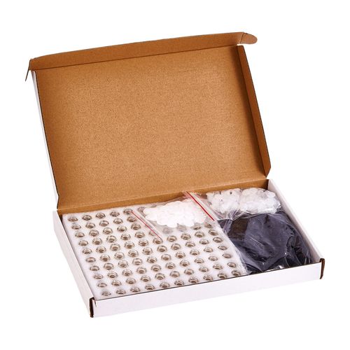 Mini Bouteilles En Verre Rechargeables De 1ml, 100 Pièces, Avec Réducteurs D'orifice, Pour Mélange D'huile De Beauté, Diffuseur De Massage, Voyage 