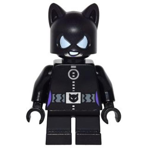 Lego Super Heroes Mighty Micros Batman Ii Catwoman - Black Suit, Short Legs Sh0243 Du Set 76061