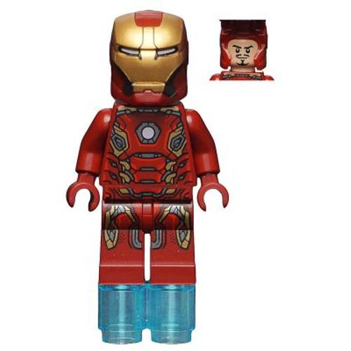 Lego Super Heroes Avengers Age Of Ultron Iron Man Mark 45 Armor Armure Sh0164 Du Set 76029