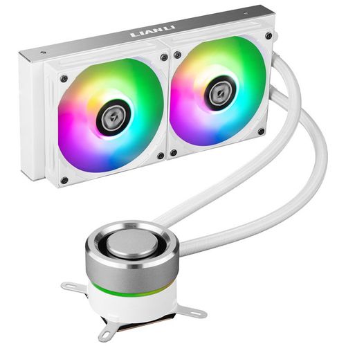 Lian Li Compatible Galahad 240 Komplett-wasserkühlung, Drgb - Weiß