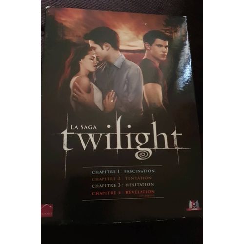 Dvd Coffret La Saga Twilight