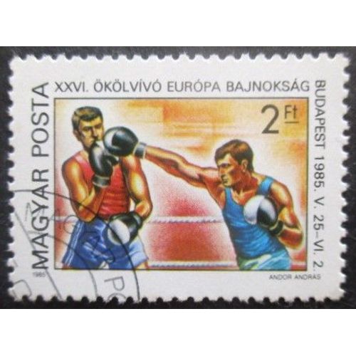 Hongrie N°2974 Boxe Oblitéré