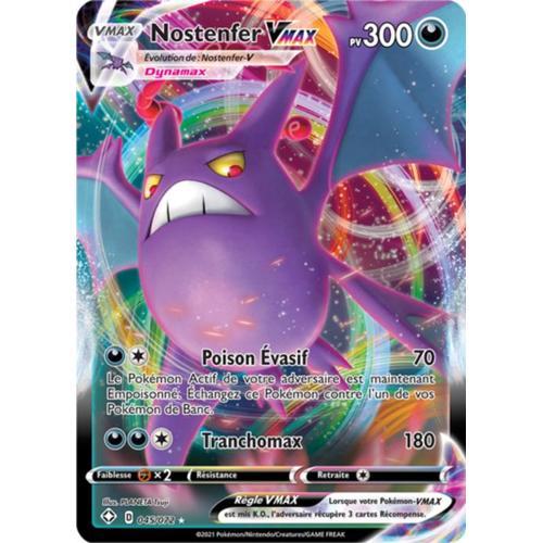 Pokémon - Nostenfer Vmax - 045/072 Set Destinées Radieuses Fr