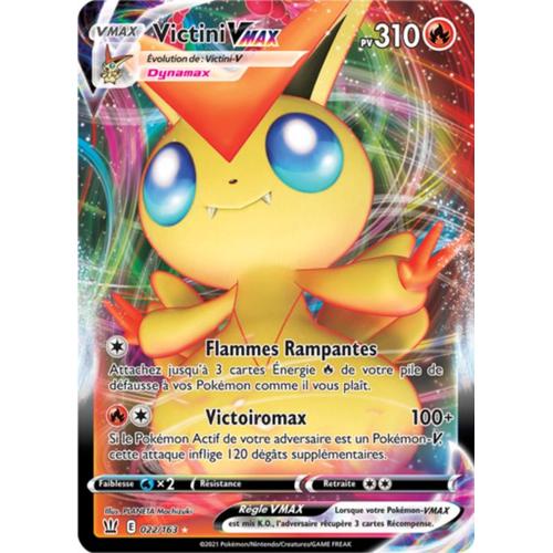 Pokémon - Victini Vmax - 022/163 Set De Styles De Combat Fr