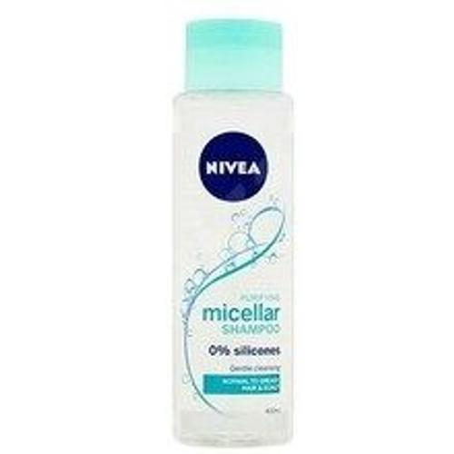 Nivea - Refreshing Micellar Shampoo For Normal To Greasy Hair (Micellar Shampoo) 400 Ml 400ml 