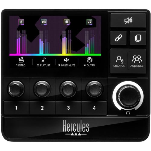AUDIO CONTROLLER HERCULES STREAM 200 LXR NOIR
