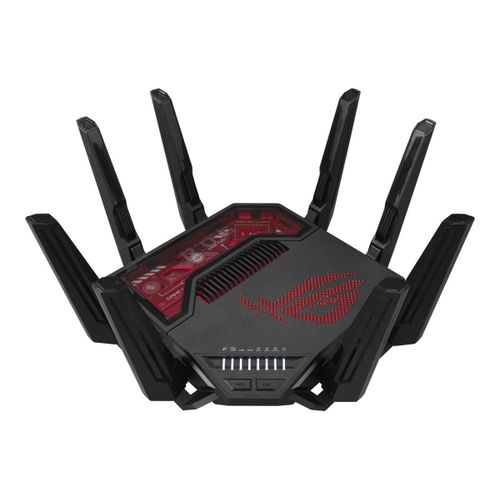 ASUS ROG Rapture GT-BE19000 - Routeur sans fil commutateur à 6 ports - 10GbE, 5GbE, 2.5GbE, Wi-Fi 7 - ports WAN : 2 Quadri-bande
