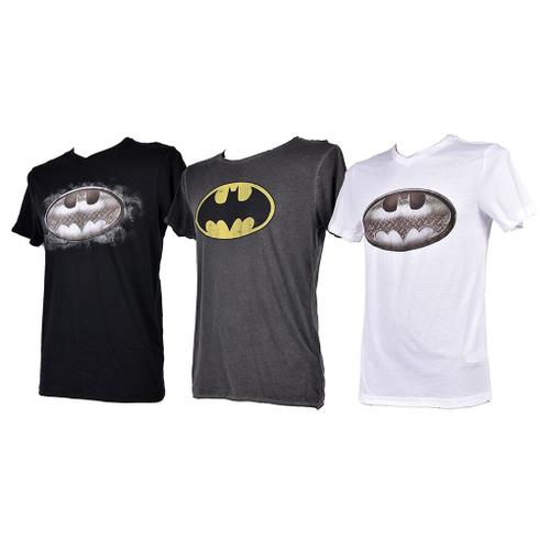 T Shirt Homme Licence Superhéros: Superman, Batman, Avengers..- Assortiment Modèles Photos Selon Arrivages- Pack De 3 T Shirts Surprise Batman
